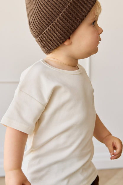 Pima Cotton Hunter Tee - Cloud
