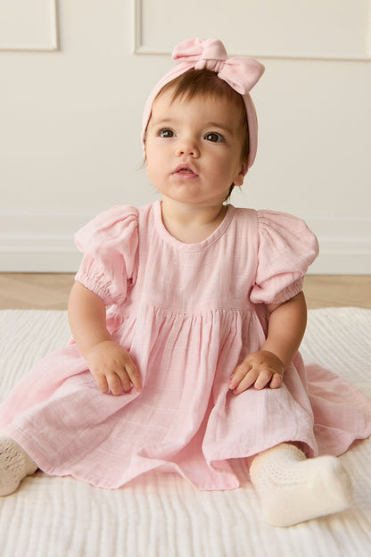 Organic Cotton Muslin Elodie Top - Poppy