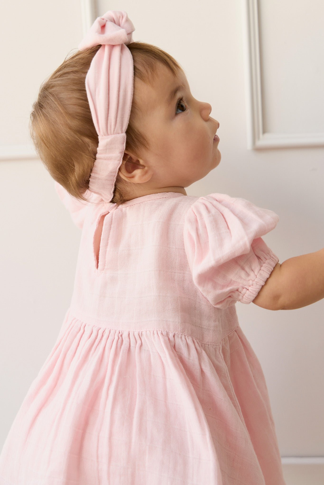 Organic Cotton Muslin Elodie Top - Poppy