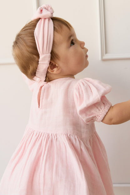Organic Cotton Muslin Elodie Top - Poppy