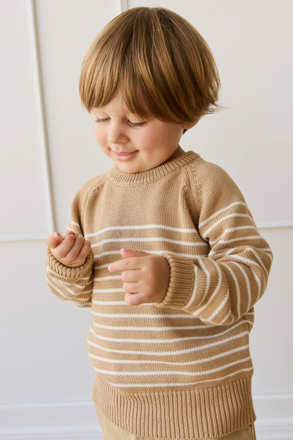 Elias Jumper - Elias Stripe Rattan