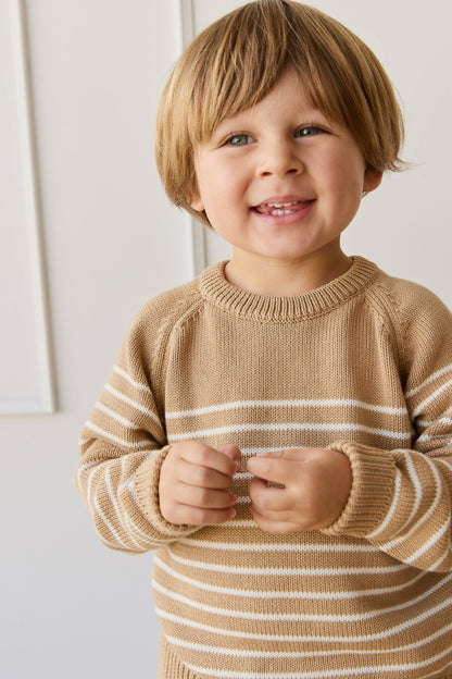 Elias Jumper - Elias Stripe Rattan