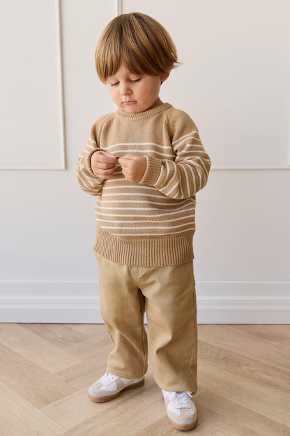 Elias Jumper - Elias Stripe Rattan