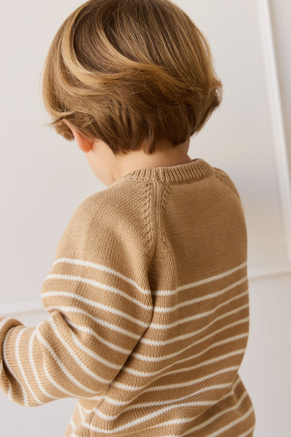 Elias Jumper - Elias Stripe Rattan