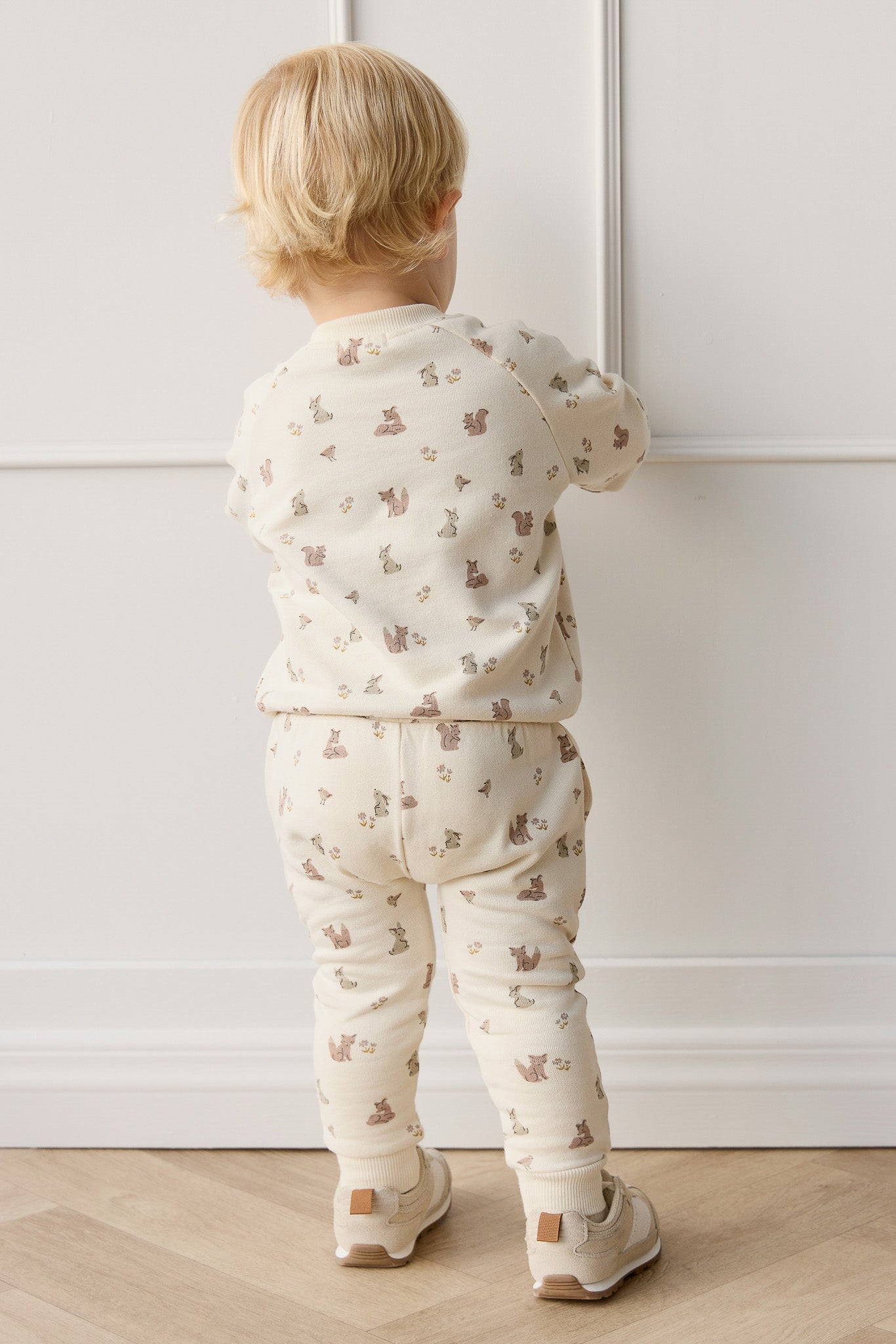 Organic Cotton Flynn Track Pant - Forest Friends