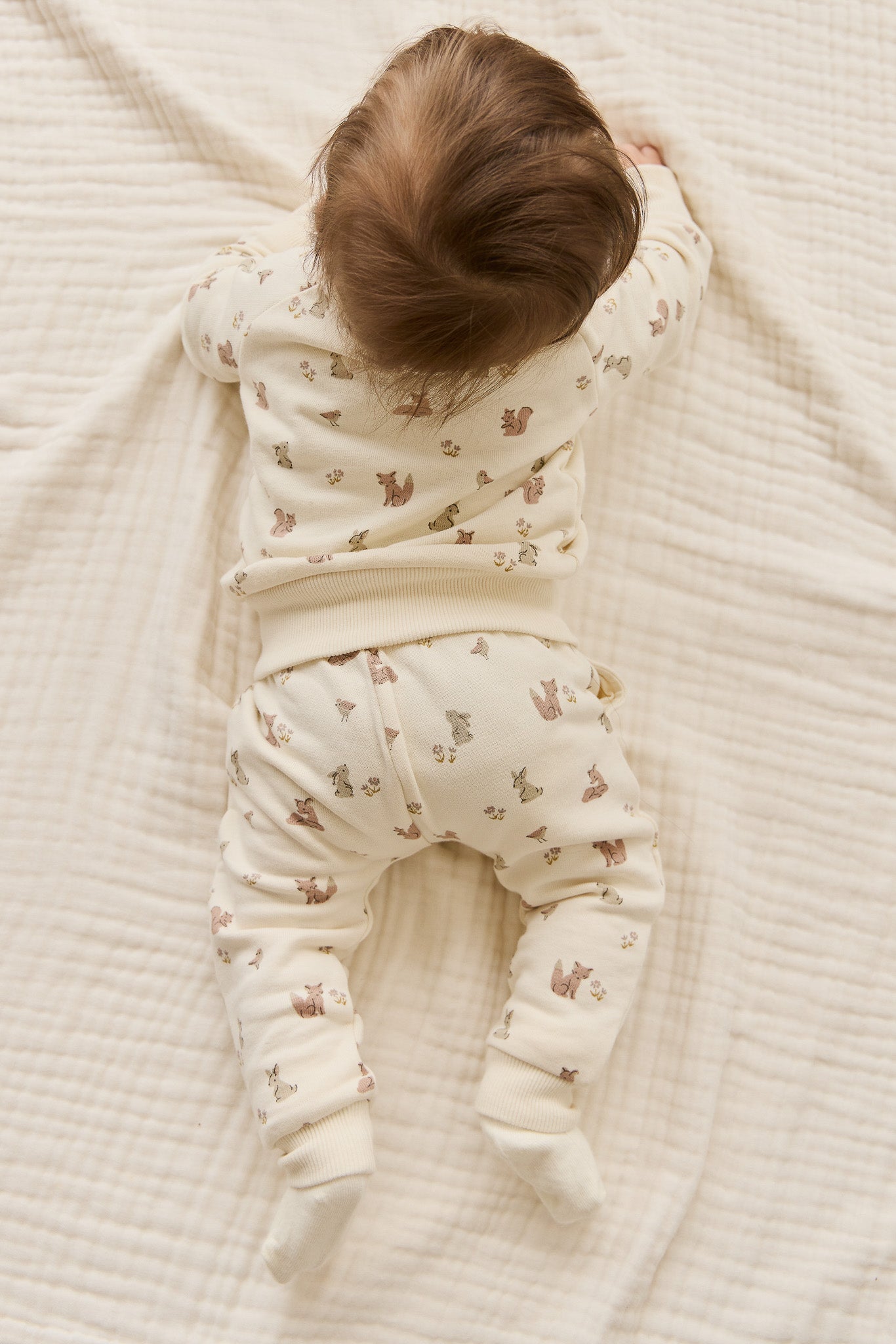 Organic Cotton Flynn Track Pant - Forest Friends