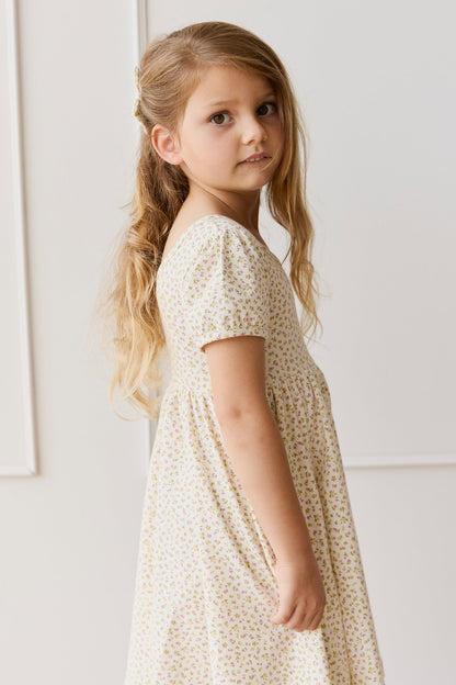 Organic Cotton Meadow Dress - Pippa Pink