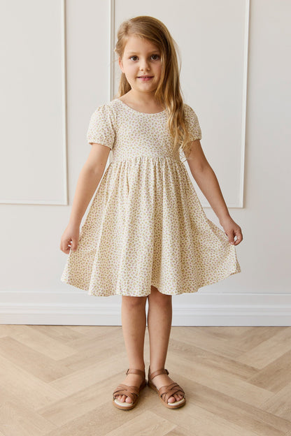 Organic Cotton Meadow Dress - Pippa Pink