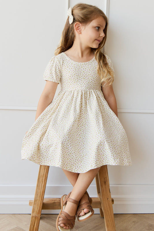 Organic Cotton Meadow Dress - Pippa Pink