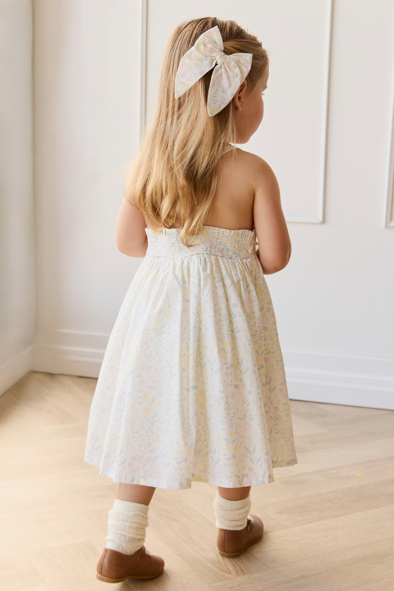 Organic Cotton Pippa Dress - Daphne Egret