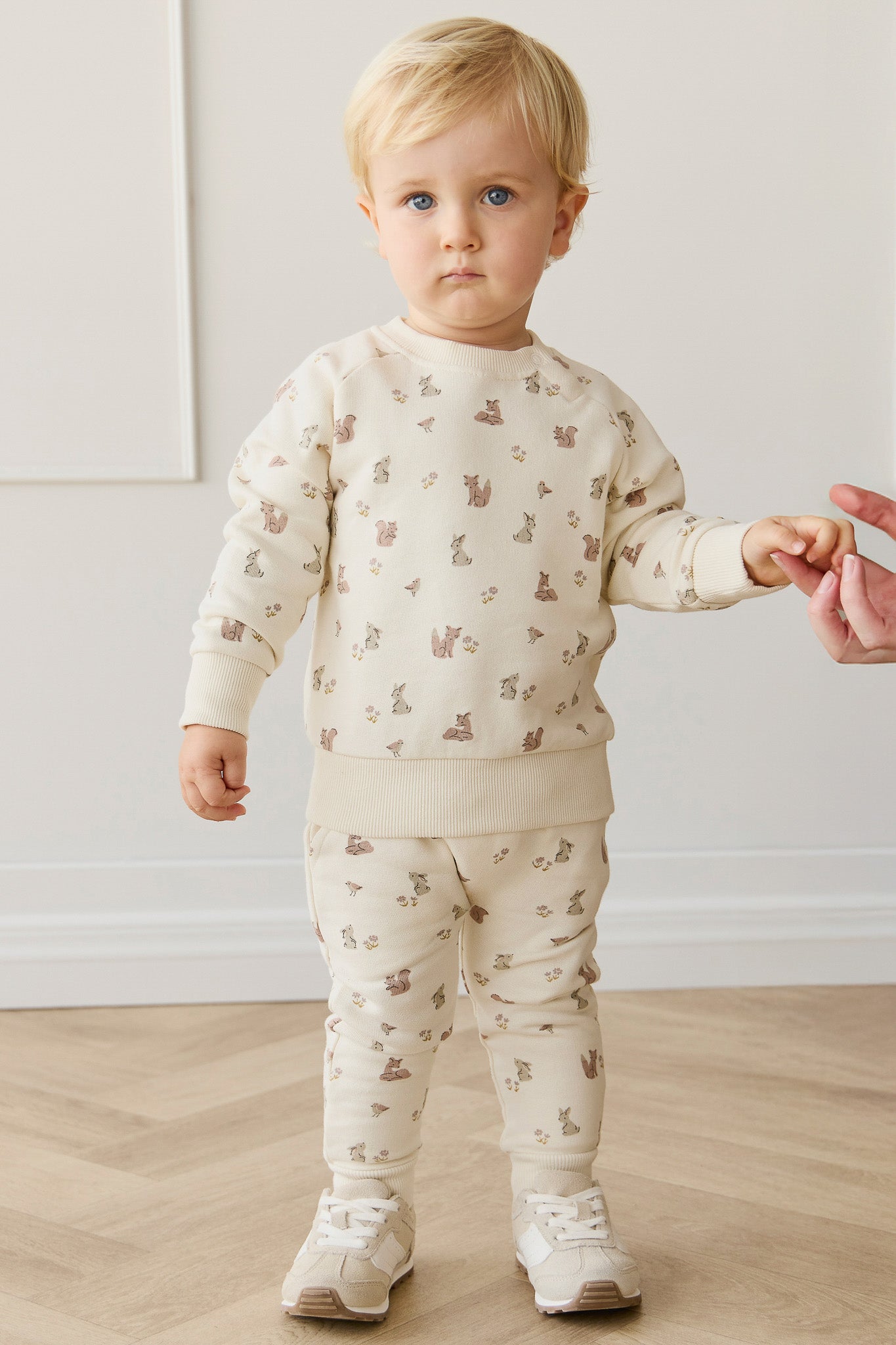 Organic Cotton Flynn Track Pant - Forest Friends