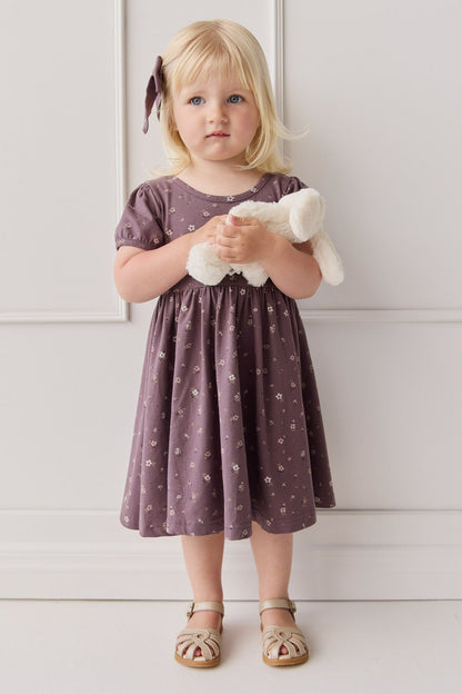 Organic Cotton Meadow Dress - Goldie Huckleberry Large