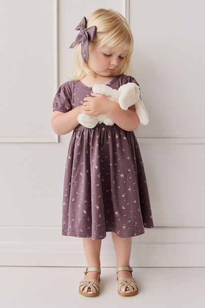 Organic Cotton Meadow Dress - Goldie Huckleberry Large
