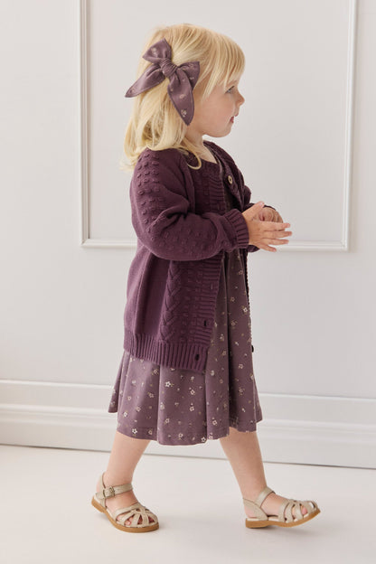 Organic Cotton Meadow Dress - Goldie Huckleberry Large