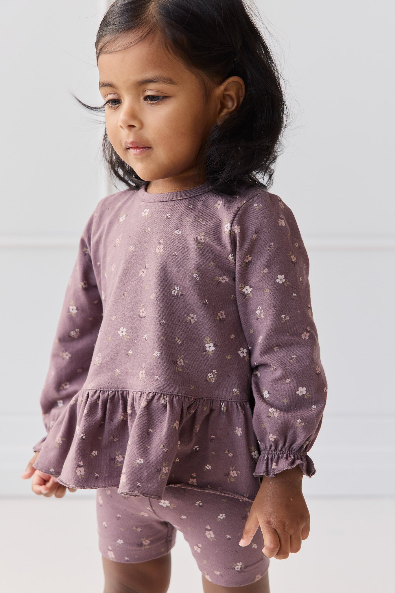 Organic Cotton Everyday Bike Short - Goldie Huckleberry Large