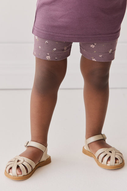 Organic Cotton Everyday Bike Short - Goldie Huckleberry Large