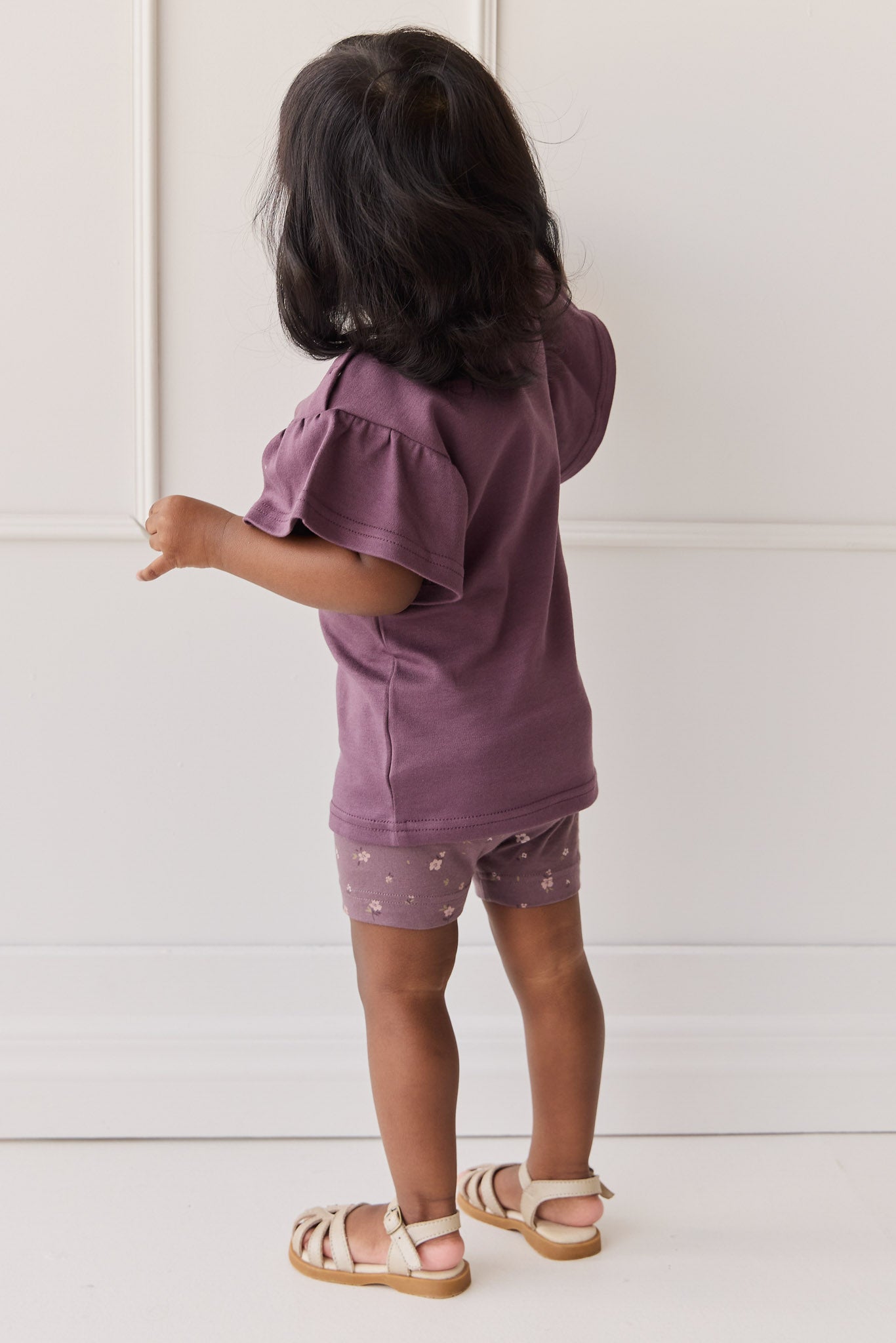 Organic Cotton Everyday Bike Short - Goldie Huckleberry Large