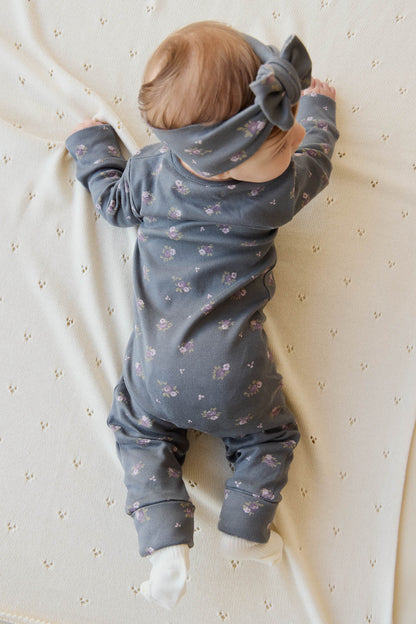 Organic Cotton Maple Onepiece - Simone Lava