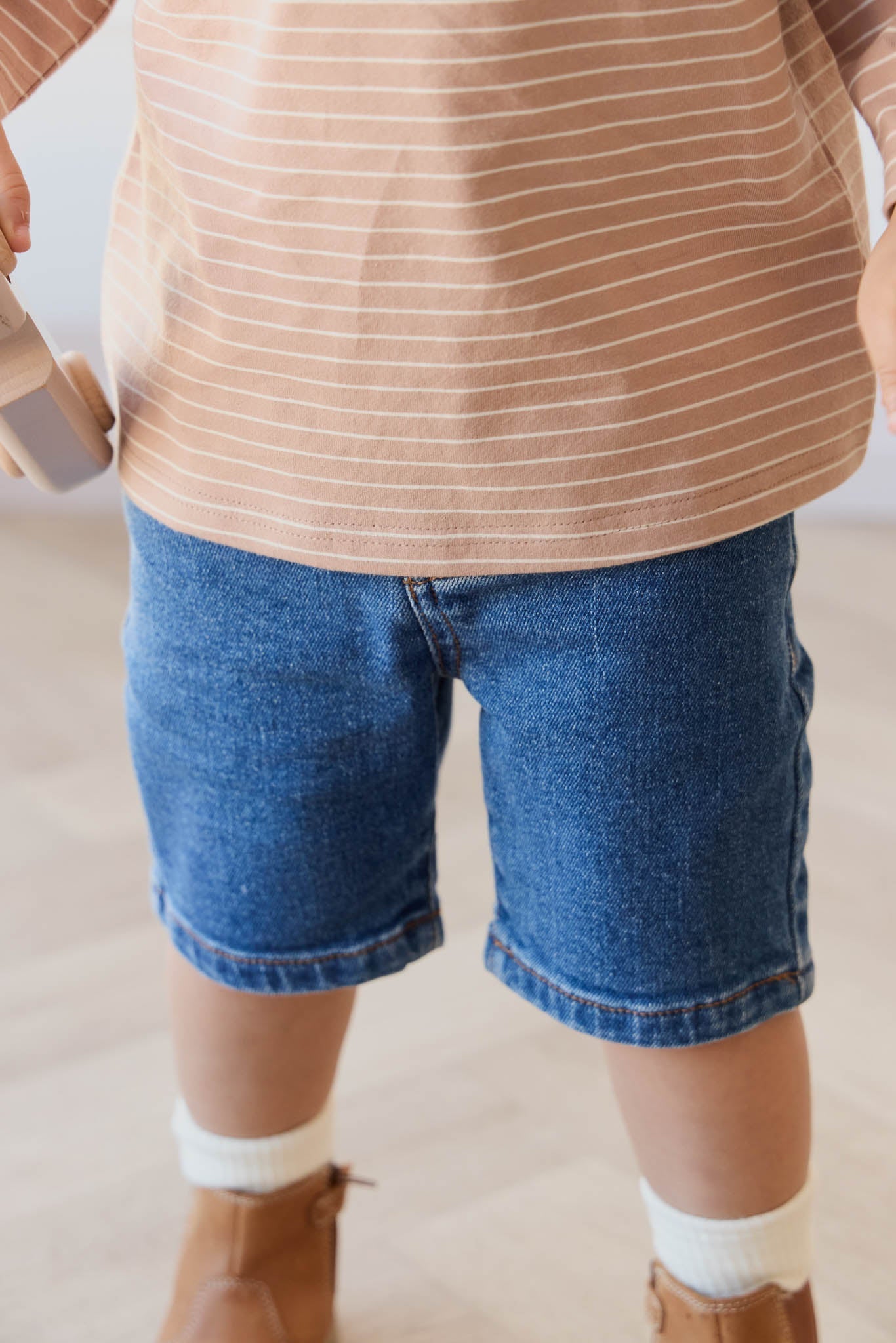 Noah Short - Mid Wash Denim