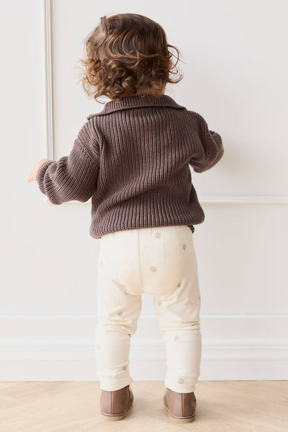 Organic Cotton Everyday Legging - Acorns Tofu