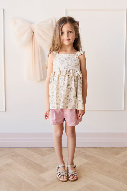 Organic Cotton Neve Short - Flora