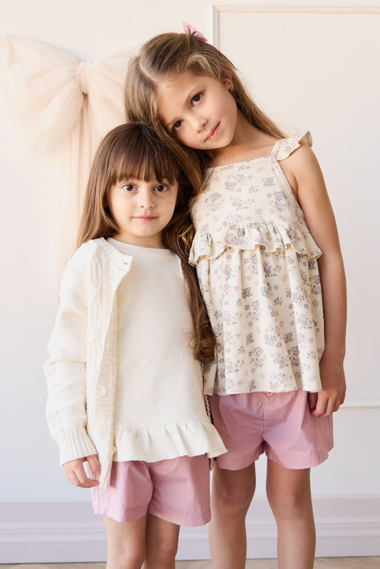 Organic Cotton Neve Short - Flora