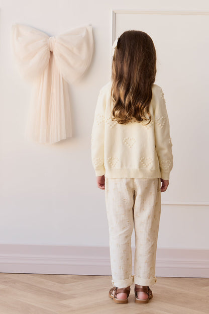 Organic Cotton Muslin Cordelia Pant - Pauline Chamomile
