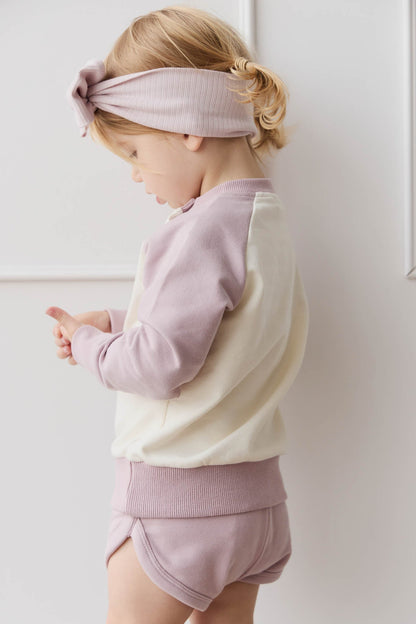 Organic Cotton Ivy Shortie - Heather Haze