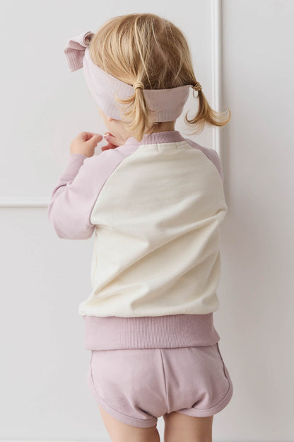 Organic Cotton Ivy Shortie - Heather Haze