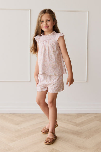 Organic Cotton Emelia Short - Chloe Mauve