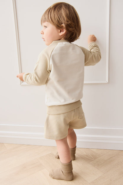 Organic Cotton Jalen Short - Biscuit
