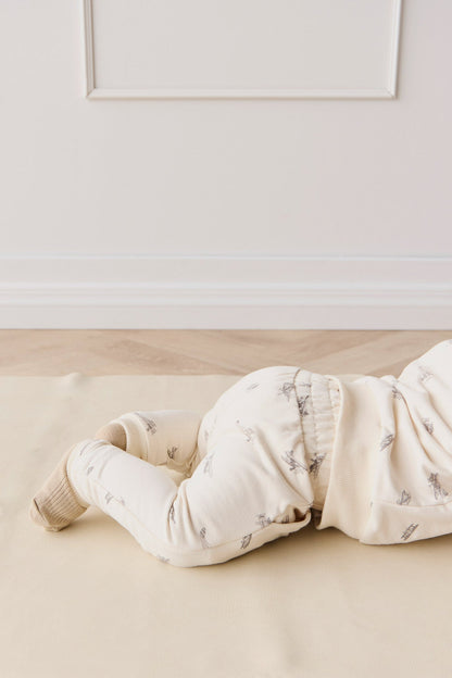 Organic Cotton Morgan Track Pant - Avion Oat