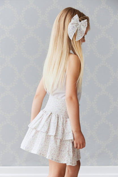 Organic Cotton Samantha Skirt - Fifi Lilac