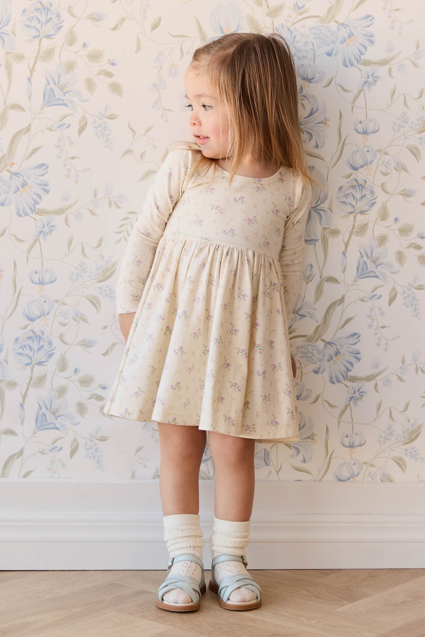 Organic Cotton Tallulah Dress - Thelma Orchid