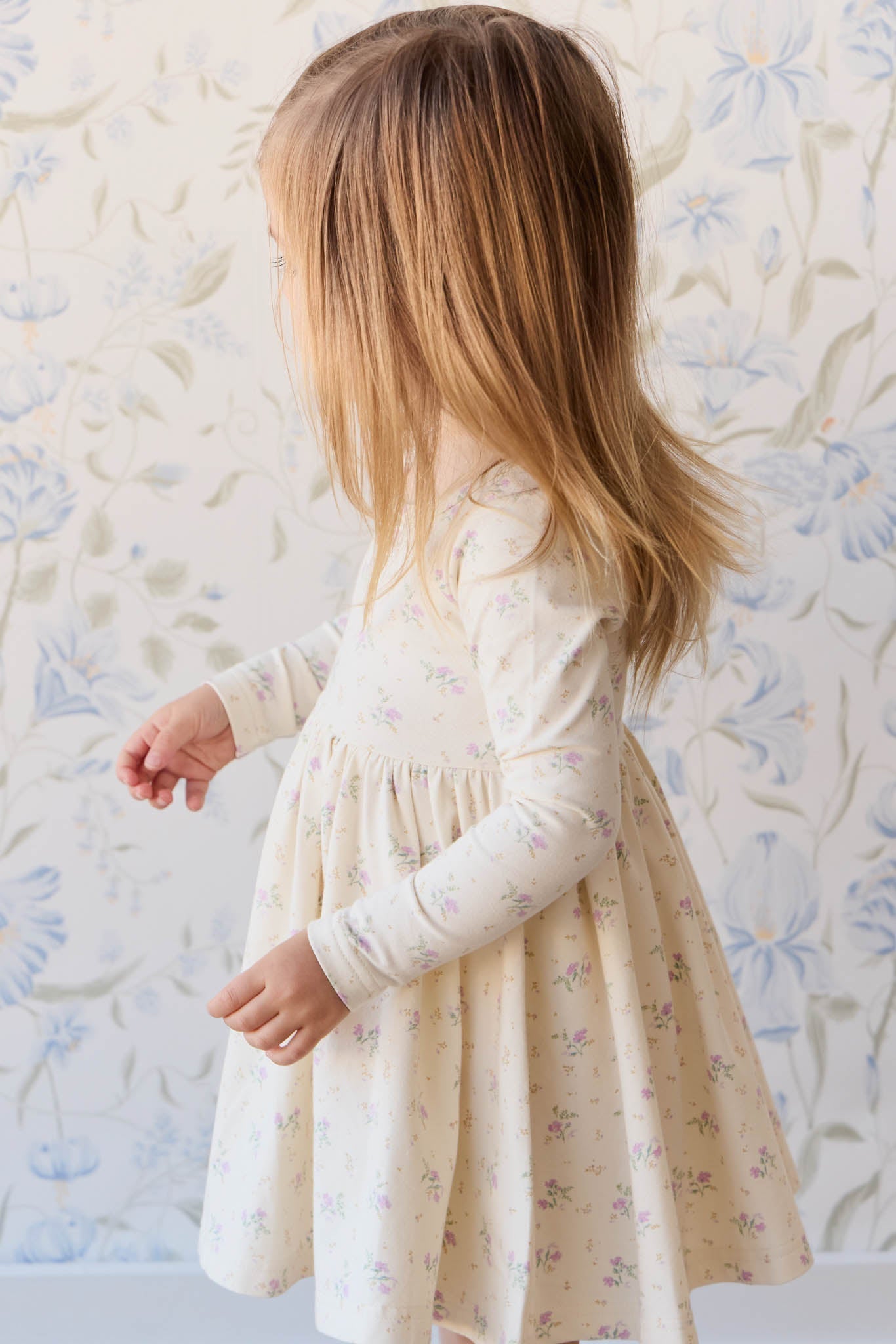 Organic Cotton Tallulah Dress - Thelma Orchid