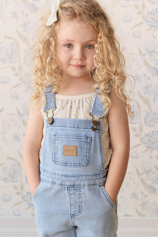 Organic Cotton Casey Top - Elodie Whisper White