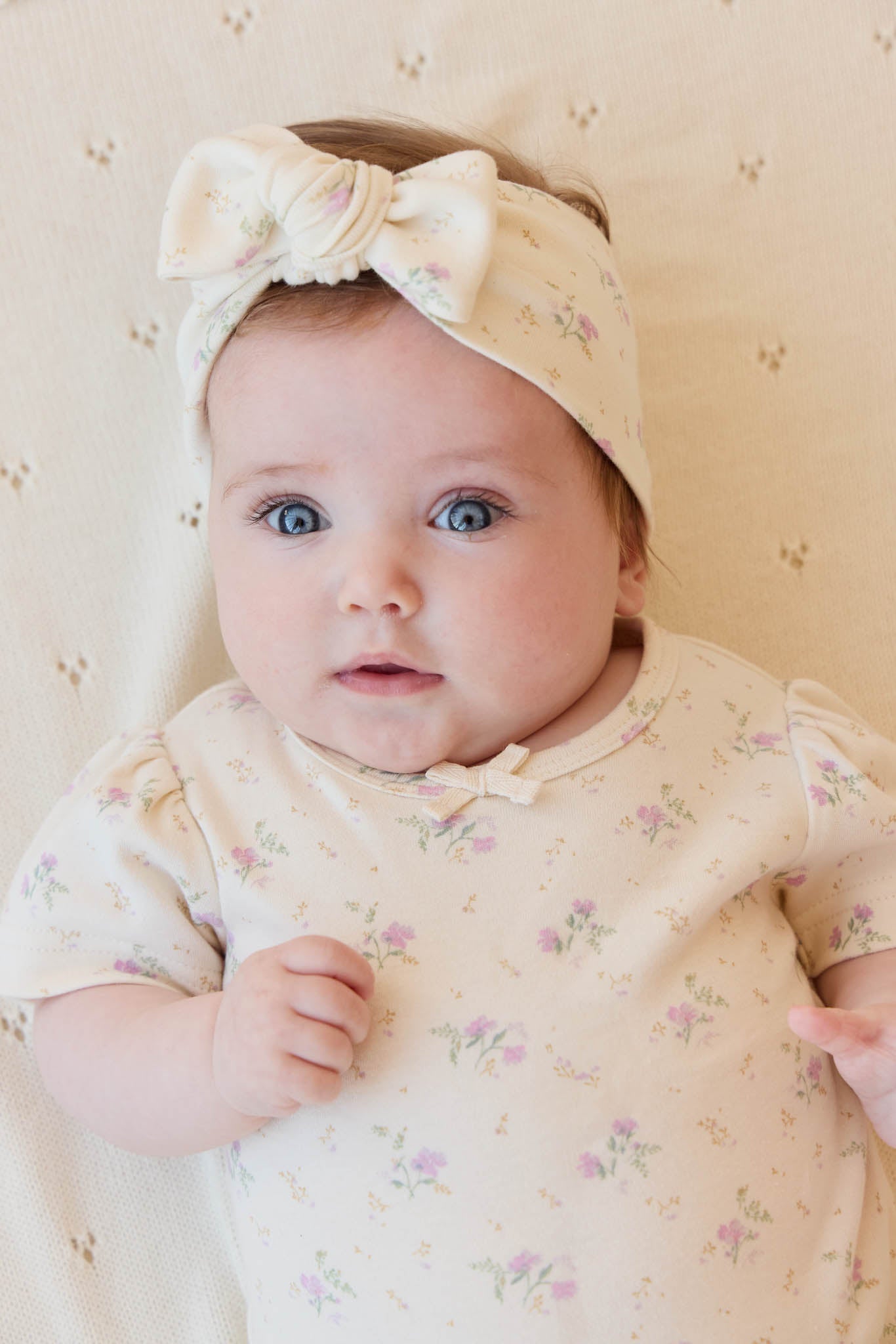 Organic Cotton Headband - Thelma Orchid