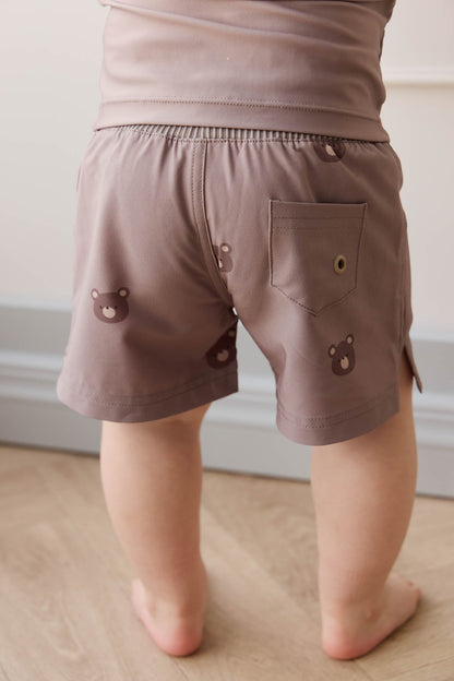 Noah Swim Short - Bobbie Bears Tweed