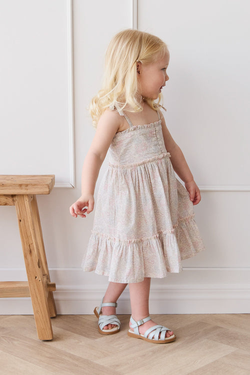 Organic Cotton Stella Dress - Azra Slightly Pink