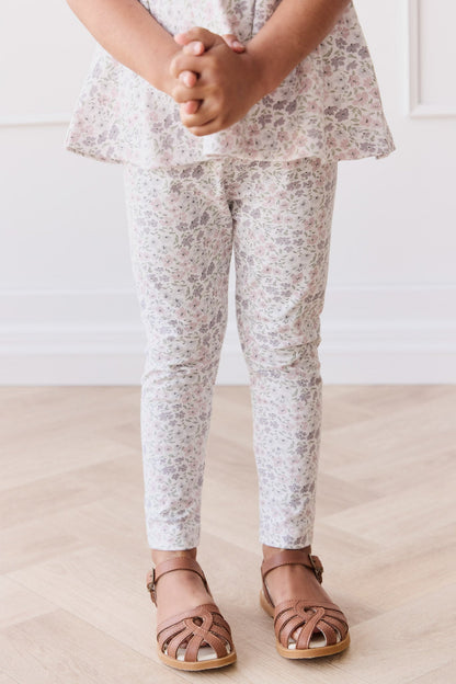 Organic Cotton Everyday Legging - Fifi Lilac