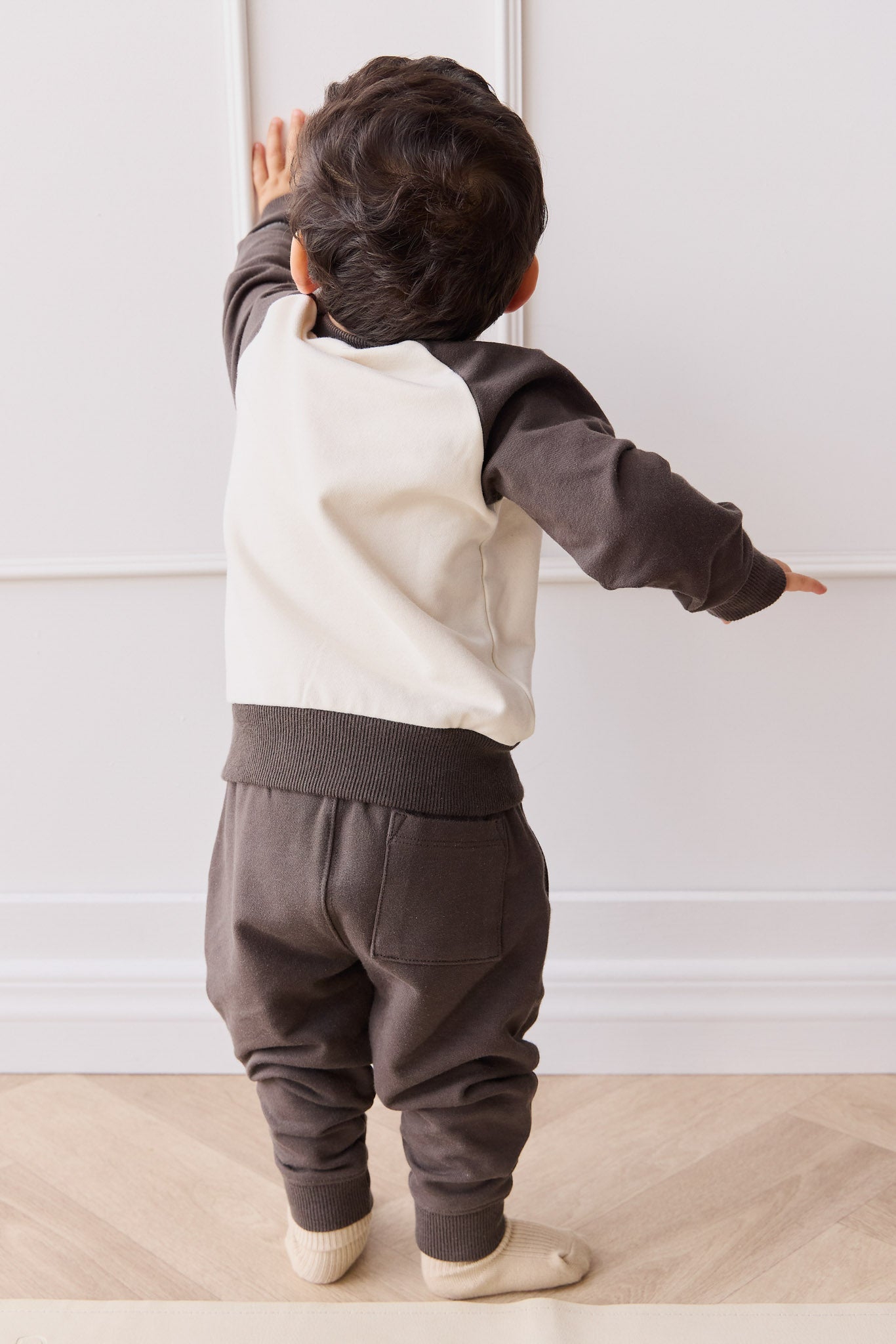 Organic Cotton Jalen Track Pant - Pinecone
