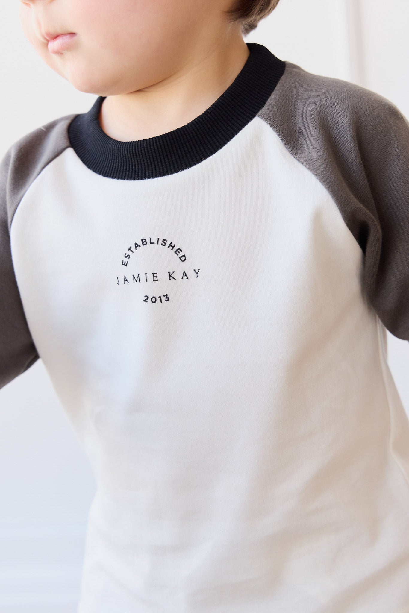 Pima Cotton Dax Tee - Parchment/Pinecone JK Established