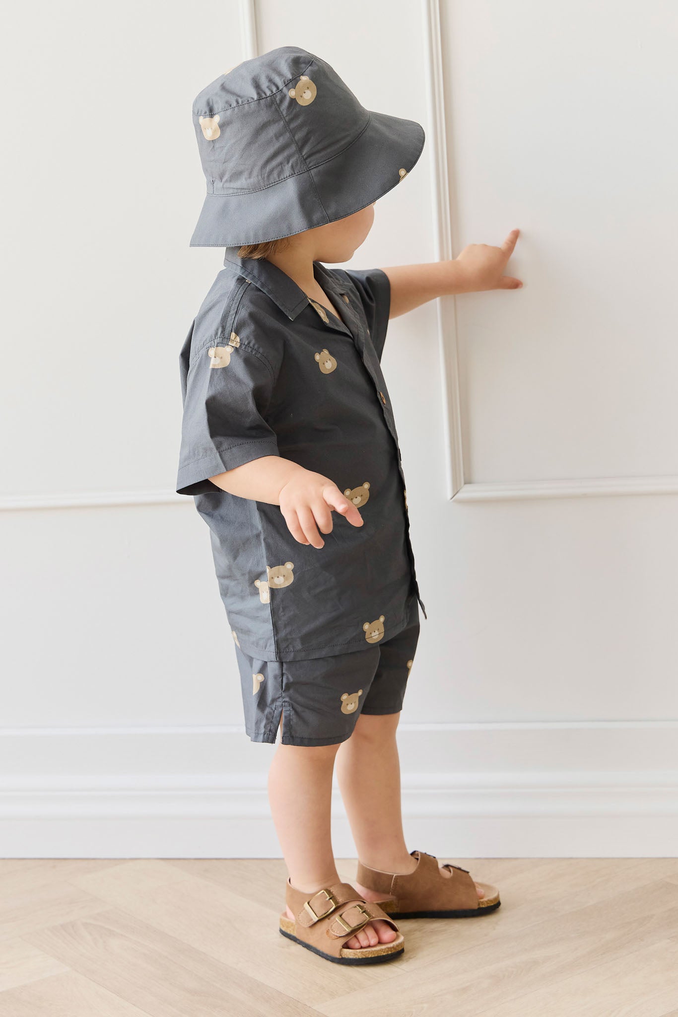 Organic Cotton Silas Shirt - Bobby Bears Shadow