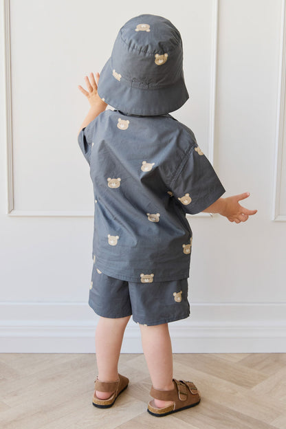 Organic Cotton Silas Shirt - Bobby Bears Shadow