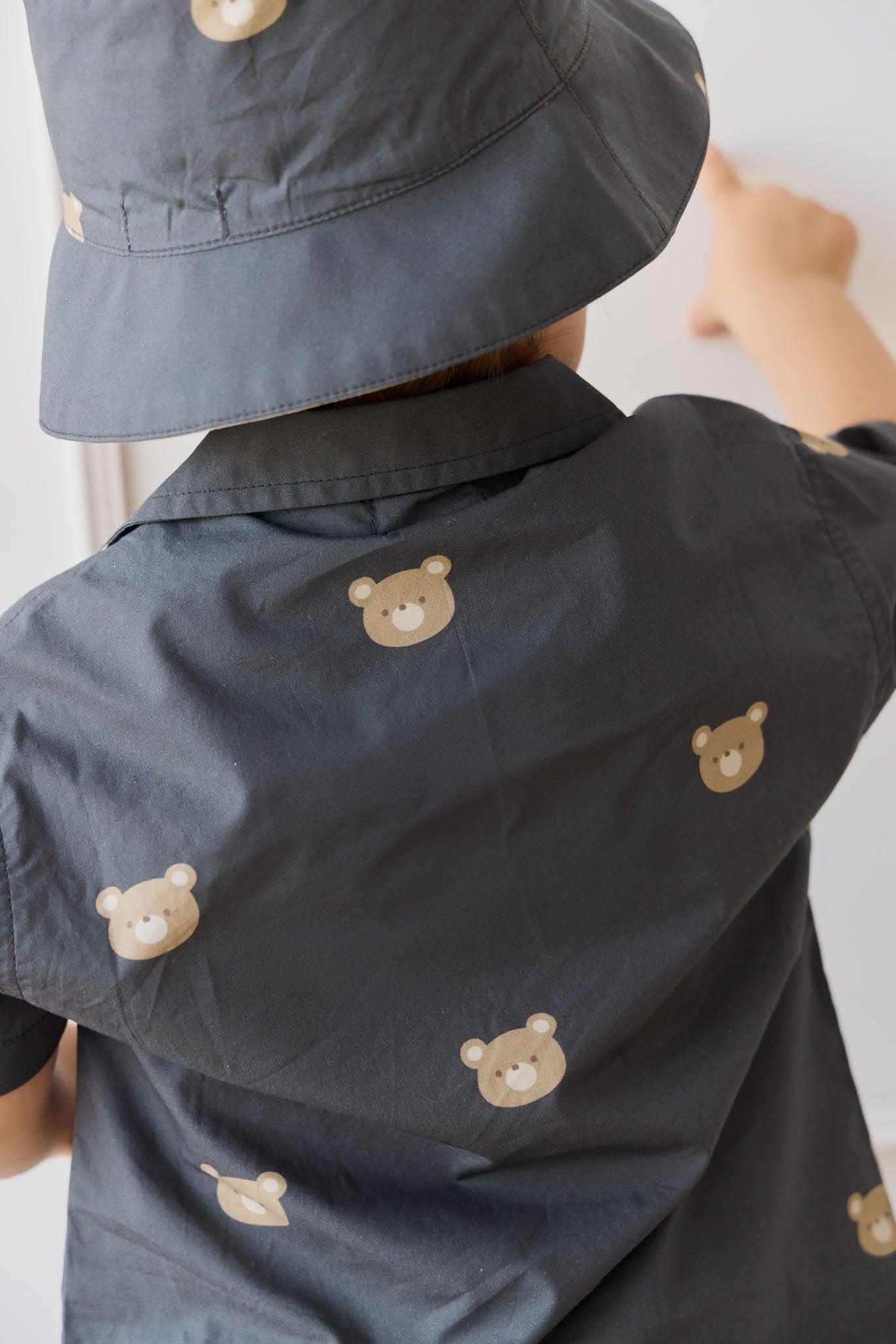 Organic Cotton Silas Shirt - Bobby Bears Shadow
