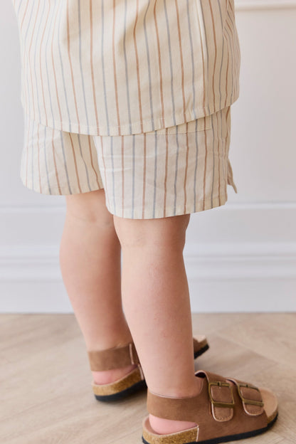 Organic Cotton Silas Short - Vacation Stripe
