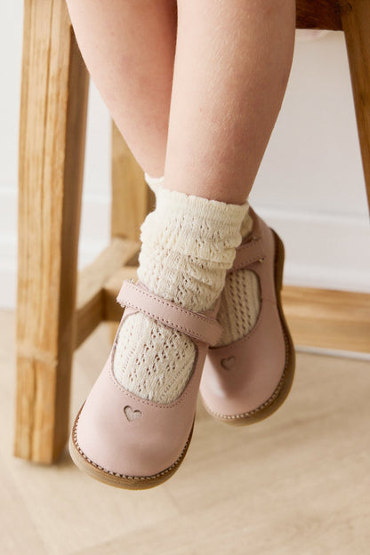 Dahlia Loafer - Blush