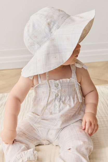Organic Cotton Noelle Hat - Marguerite Egret