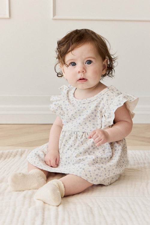 Organic Cotton Elianna Playsuit - Penelope Evening Haze