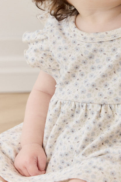 Organic Cotton Elianna Playsuit - Penelope Evening Haze